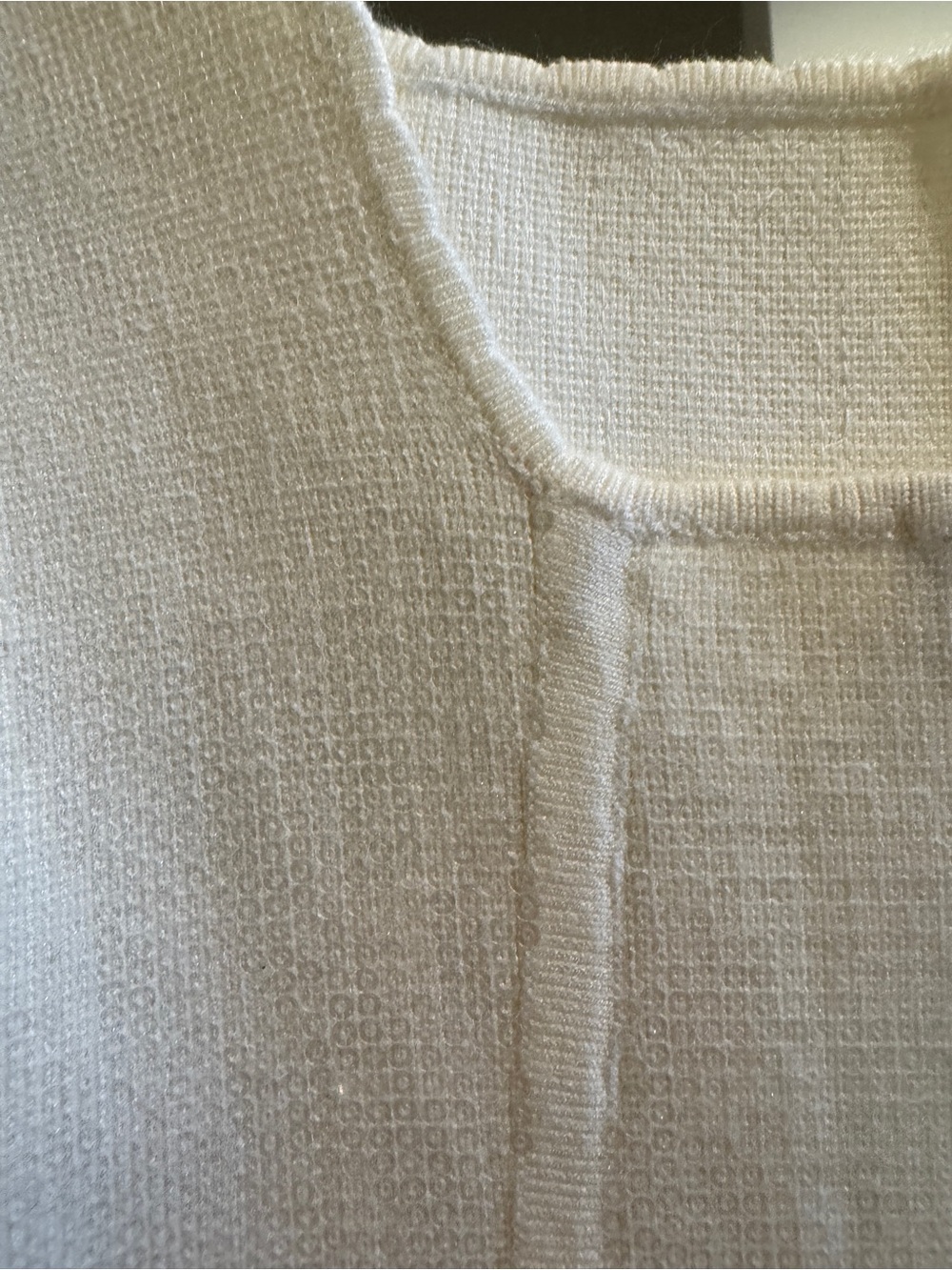 Fleur du Mal Cream Knit Mini Dress - Picture 3 of 5